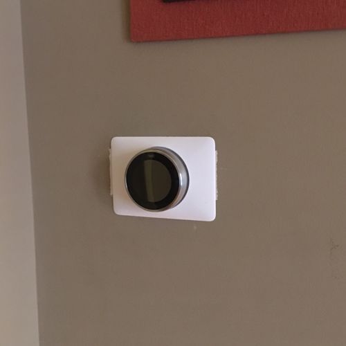 We install nest thermostat 