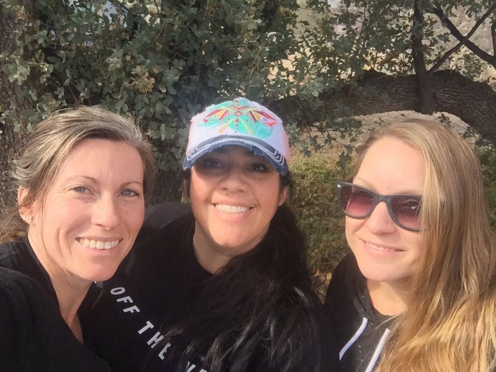 Three Moxie girls: Jess, shannon and Megan...