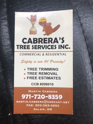 Avatar for Cabreras Tree Service