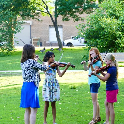 Summer fiddle class!