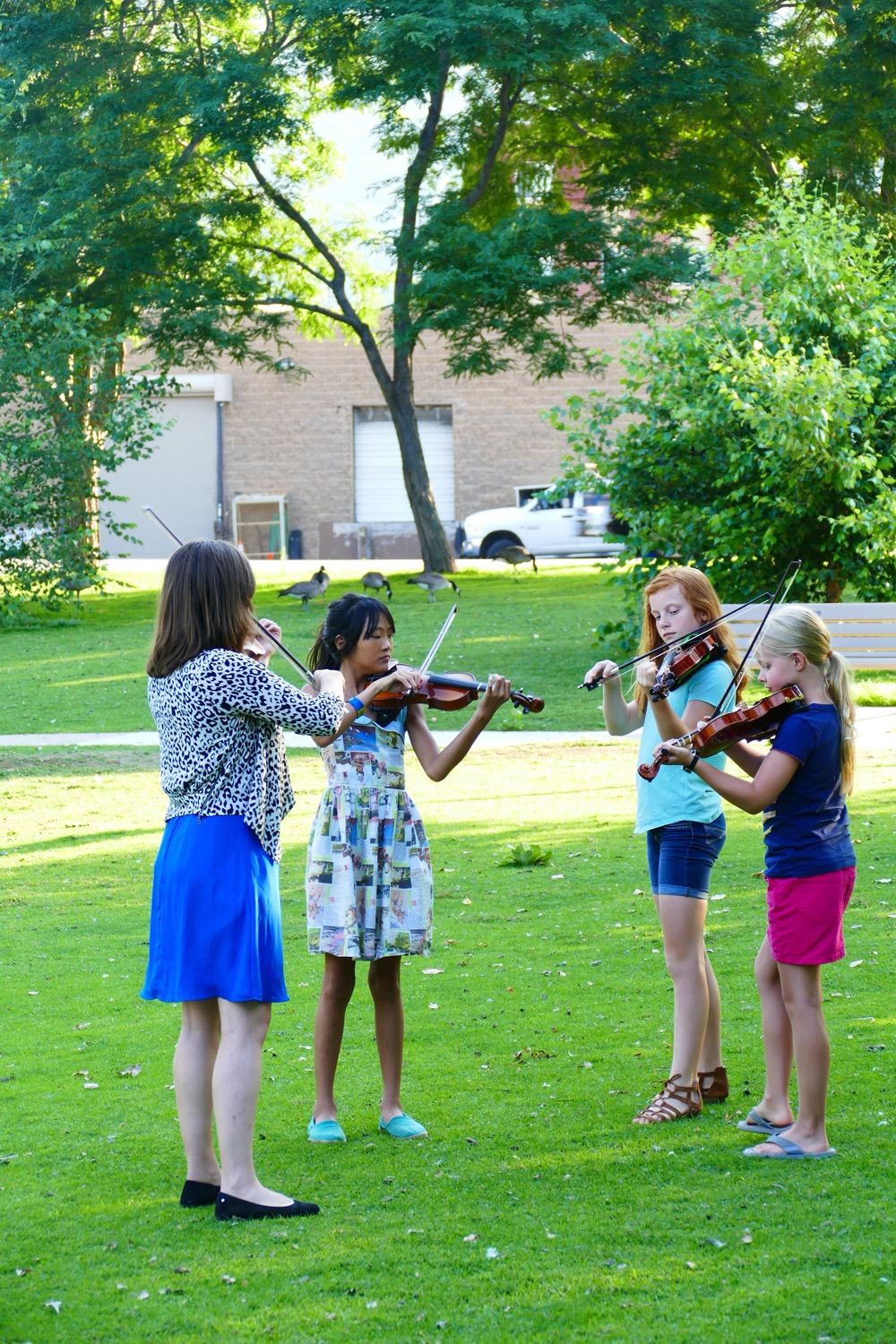 Summer fiddle class!