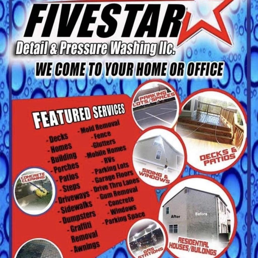 Five star detail & pressure washing llc