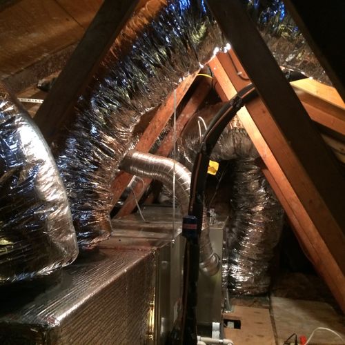 Air duct replacement 