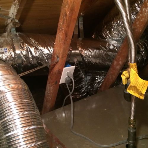Air duct replacement 