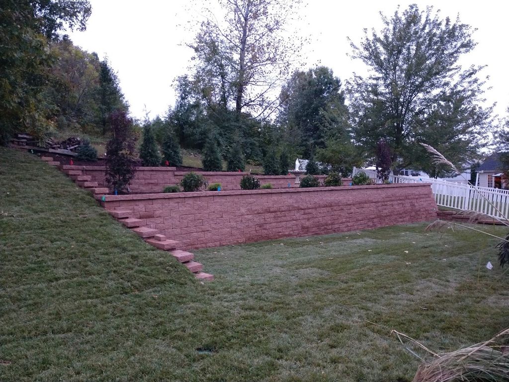 2 Tier Retaining Wall