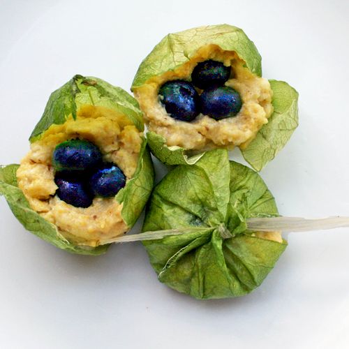 Blueberry Sweet Corn Tamale