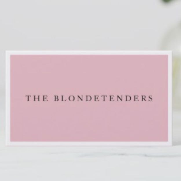 Blondetenders