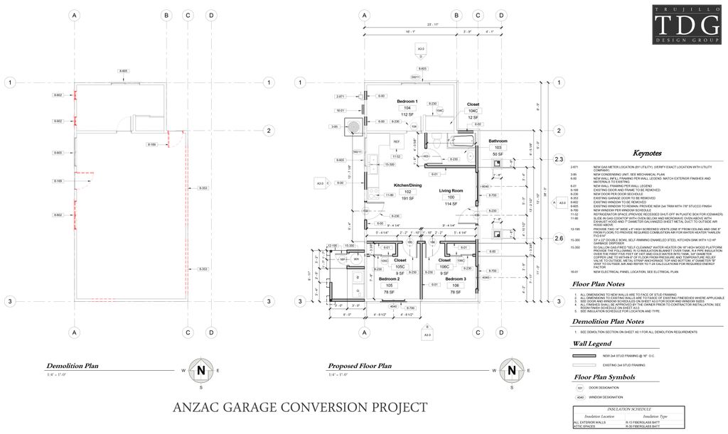 Anzac conversion. Trujillo Design Group provided a