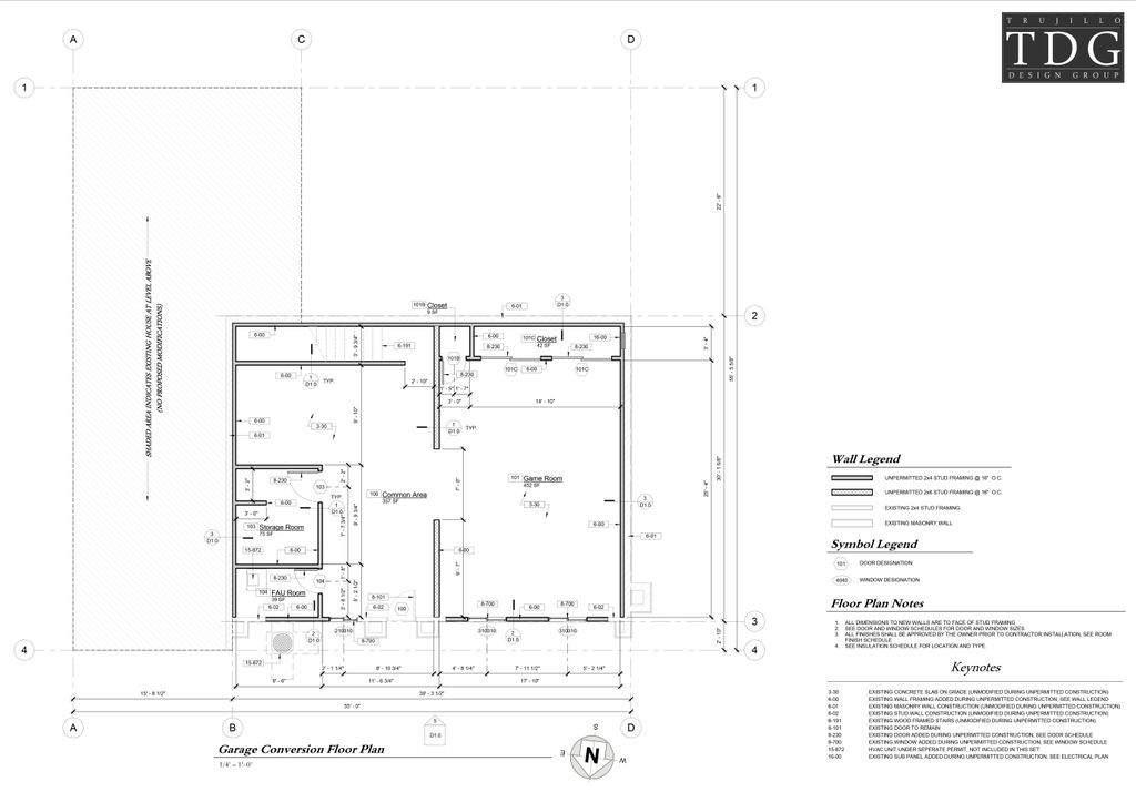 Birmingham unpermitted construction. Trujillo Desi