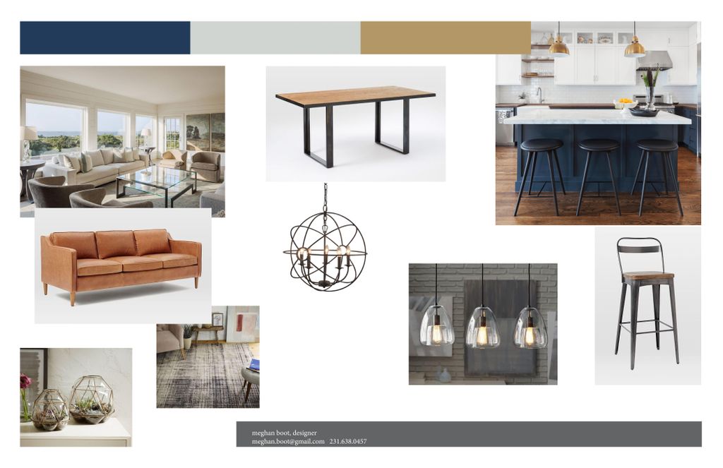 Interior Design mood board