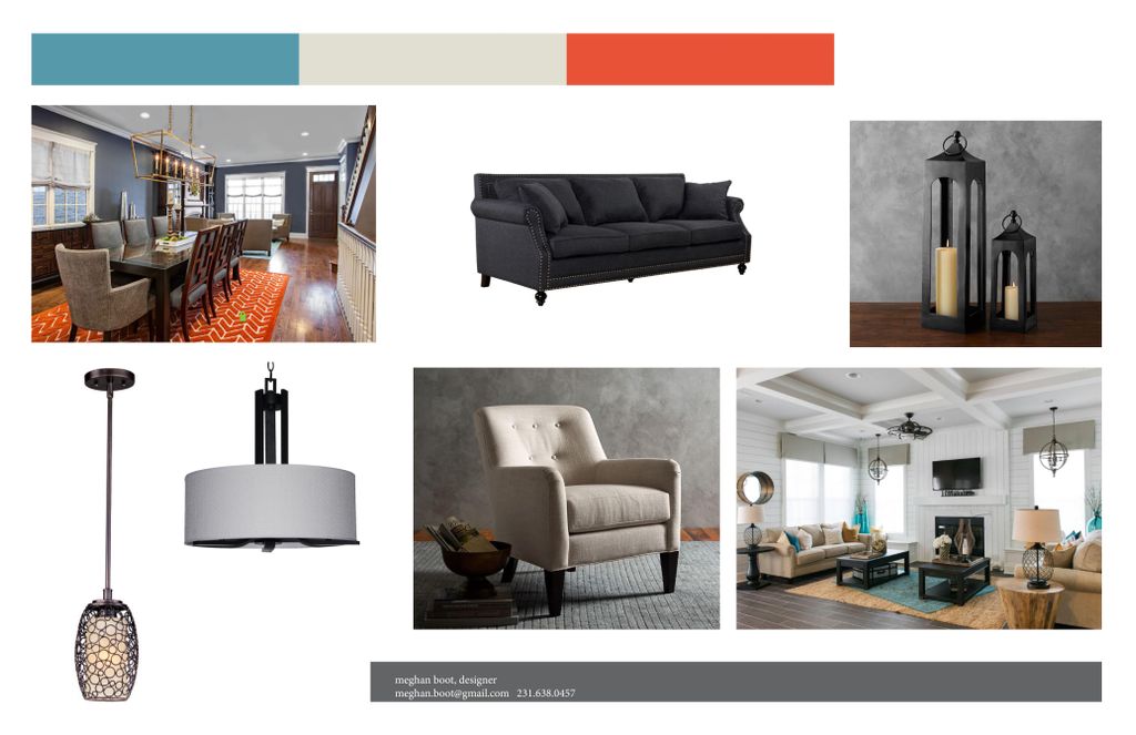Interior Design mood board