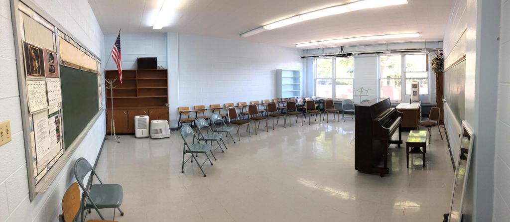 My studio at St. Barnabas Church