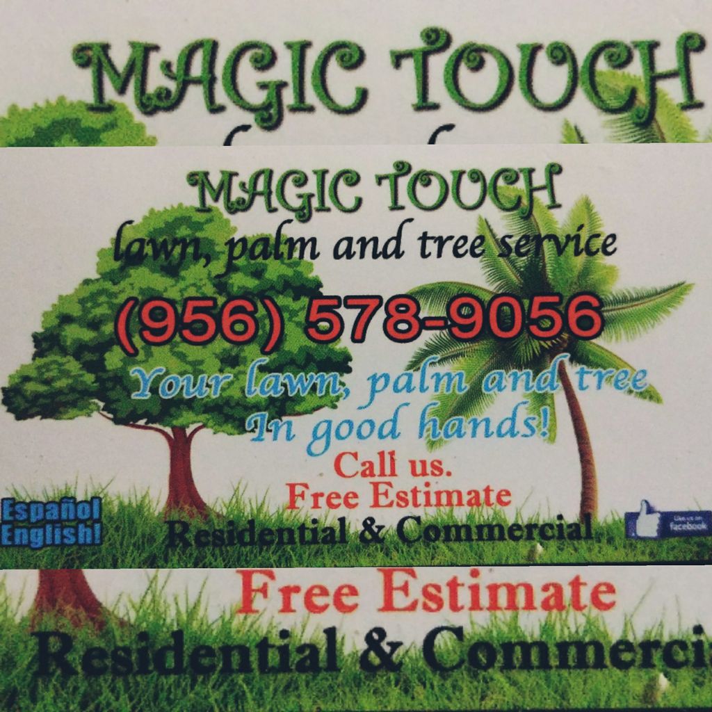 MAGIC TOUCH LAWN,PALMS AND TREES SERVICE