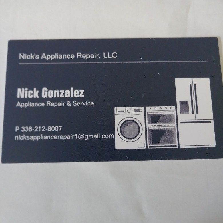 Nick's Appliance Repair L.l.c. Durham, NC Thumbtack