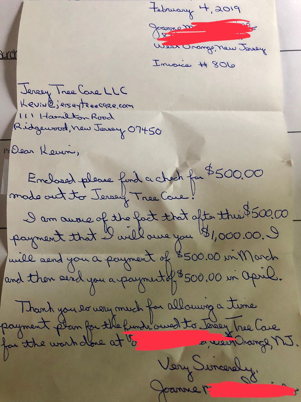 Here at Jersey Tree care we are always happy to he