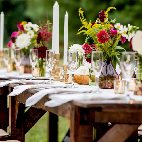 Tablescape and florals