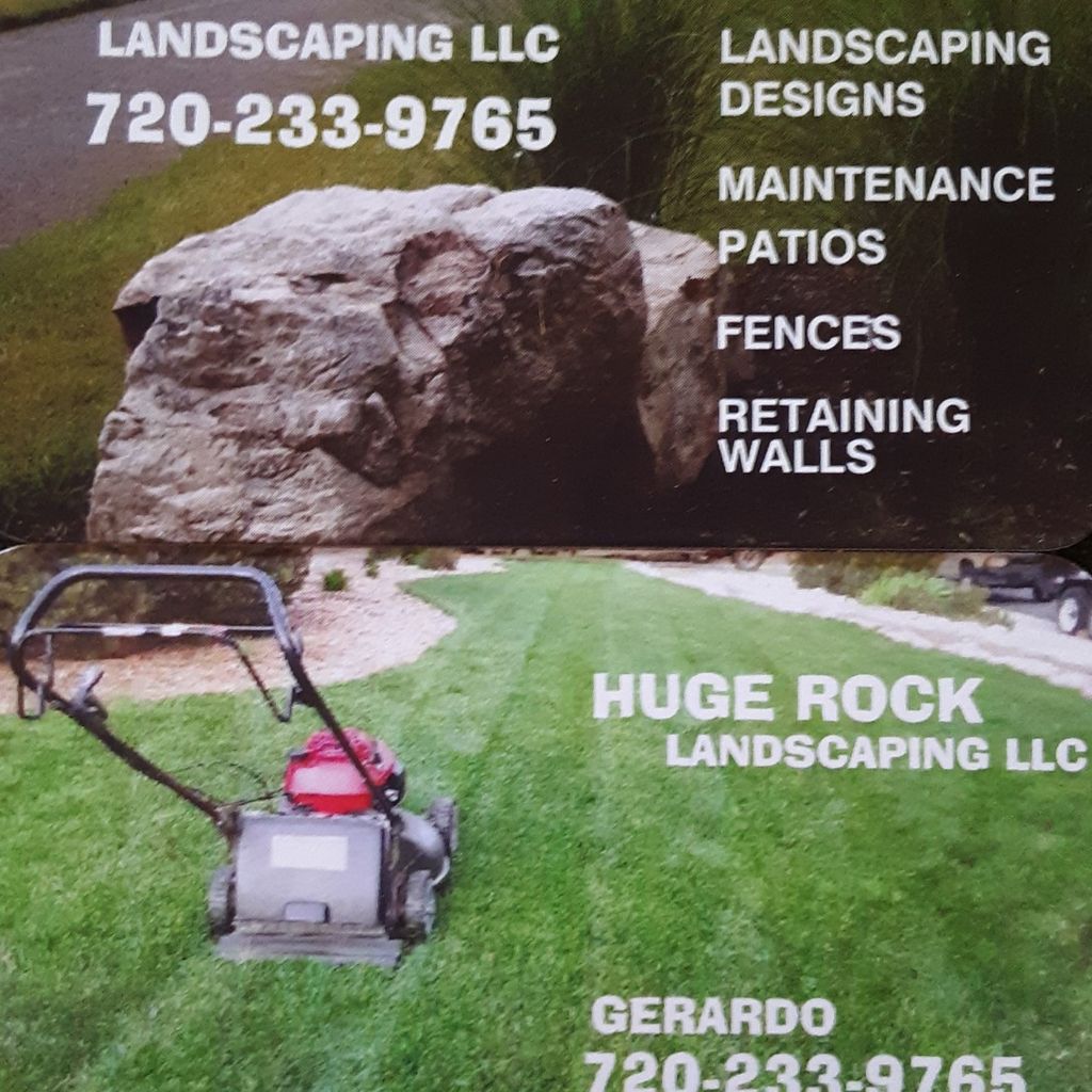 HUGE ROCK LANDSCAPING LLC