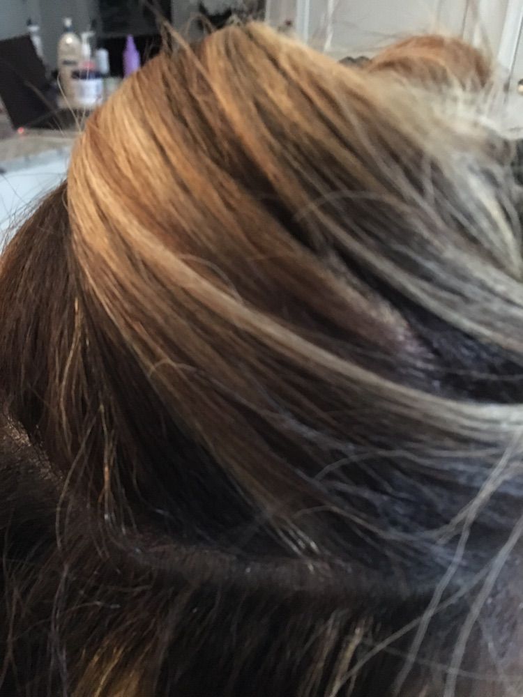 Custom color with balayage and highlights 