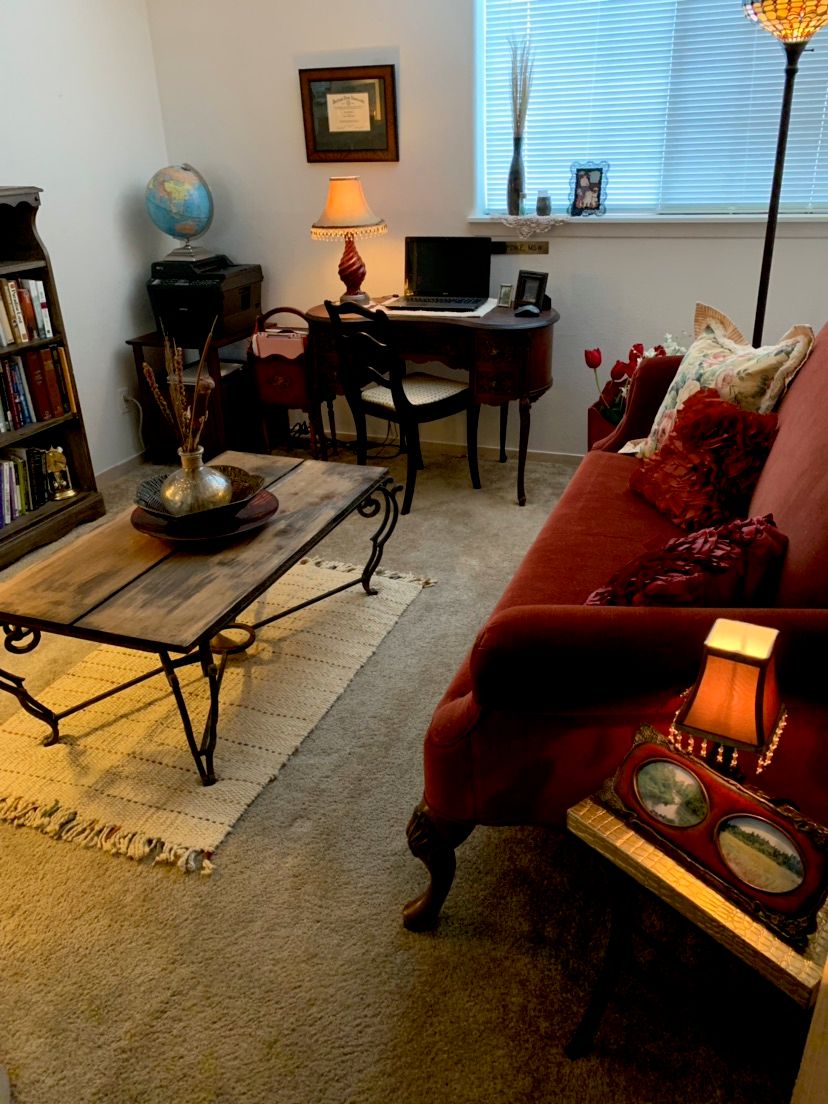Study; place where I conduct research & work on th