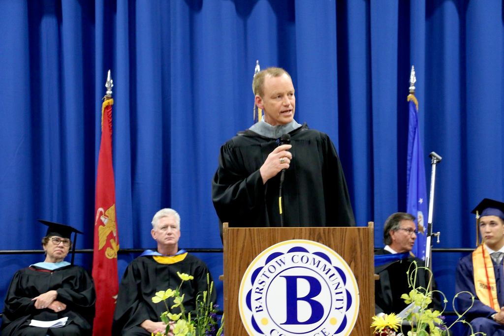 Commencement Speaker, Barstow College, CA