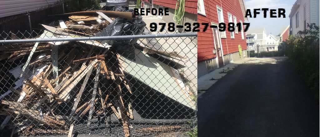 2+tons Plaster & Wood Demo Debris Removal