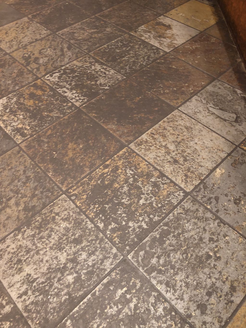 Before - Slate Floor