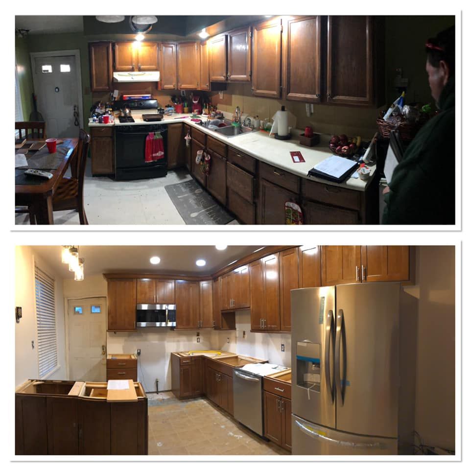 New Kitchen Cabinets