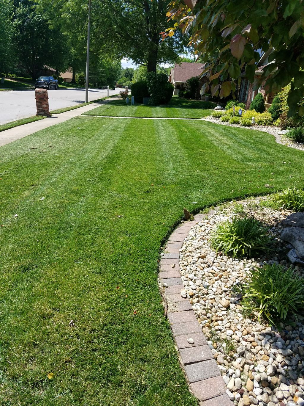 Grass mowing