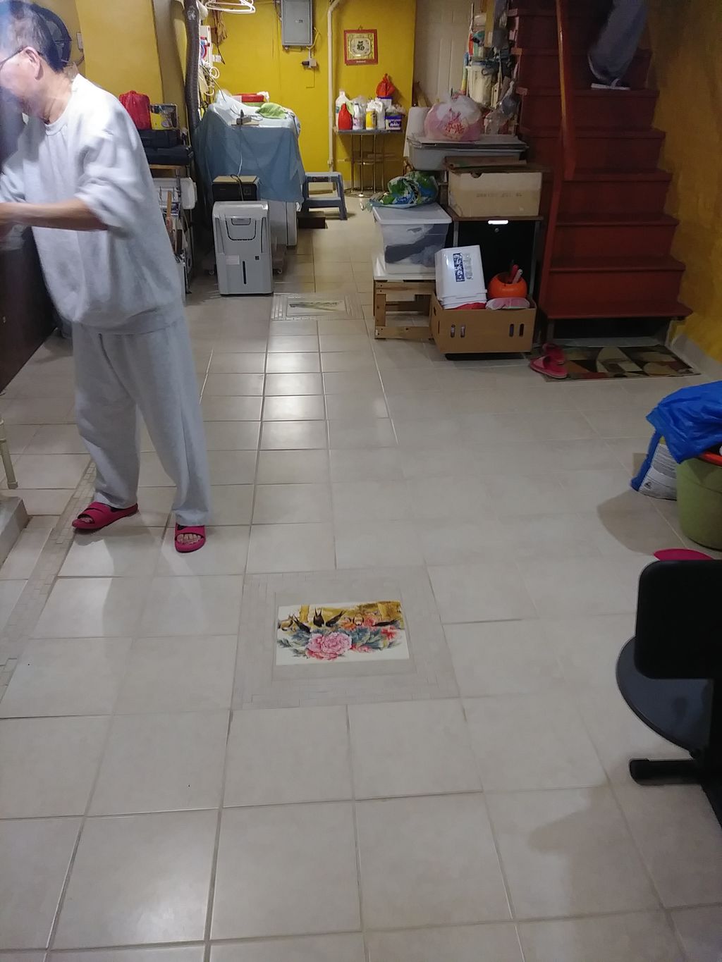 ceramic tile install