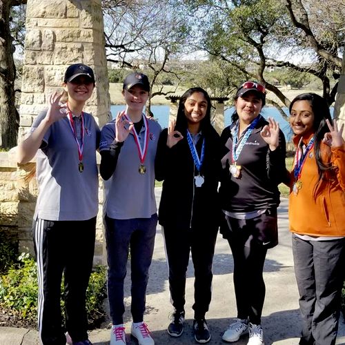 Westwood Warrior Golf Girls Team wins 🏆 the first 