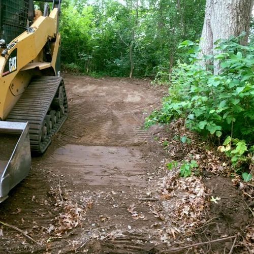 Land clearing and grading