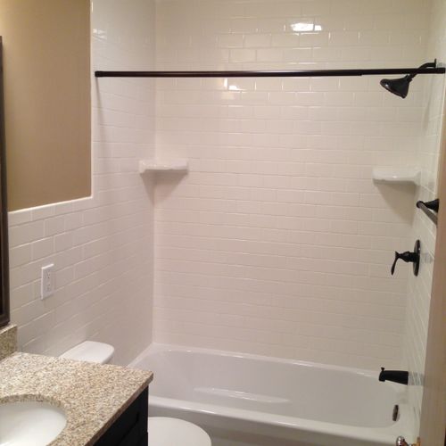 Shower remodel in Rental Property