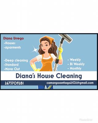 Avatar for Diana’s House Cleaning