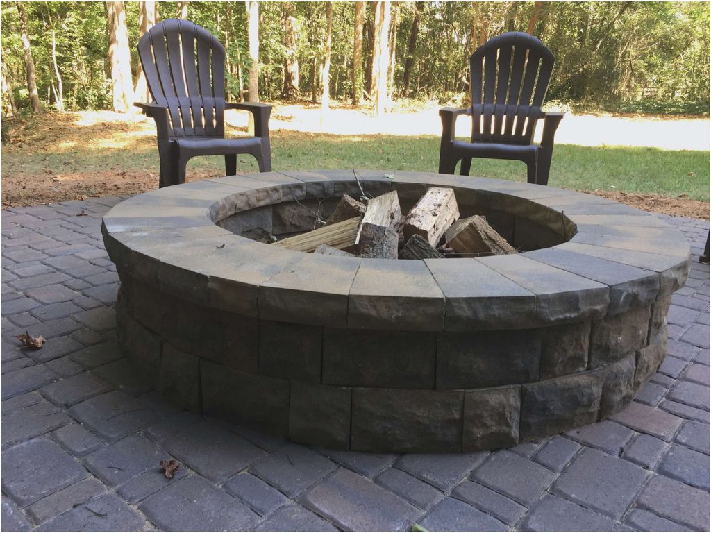 Stone fire pit