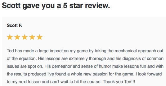 Student Review after 1st lesson!