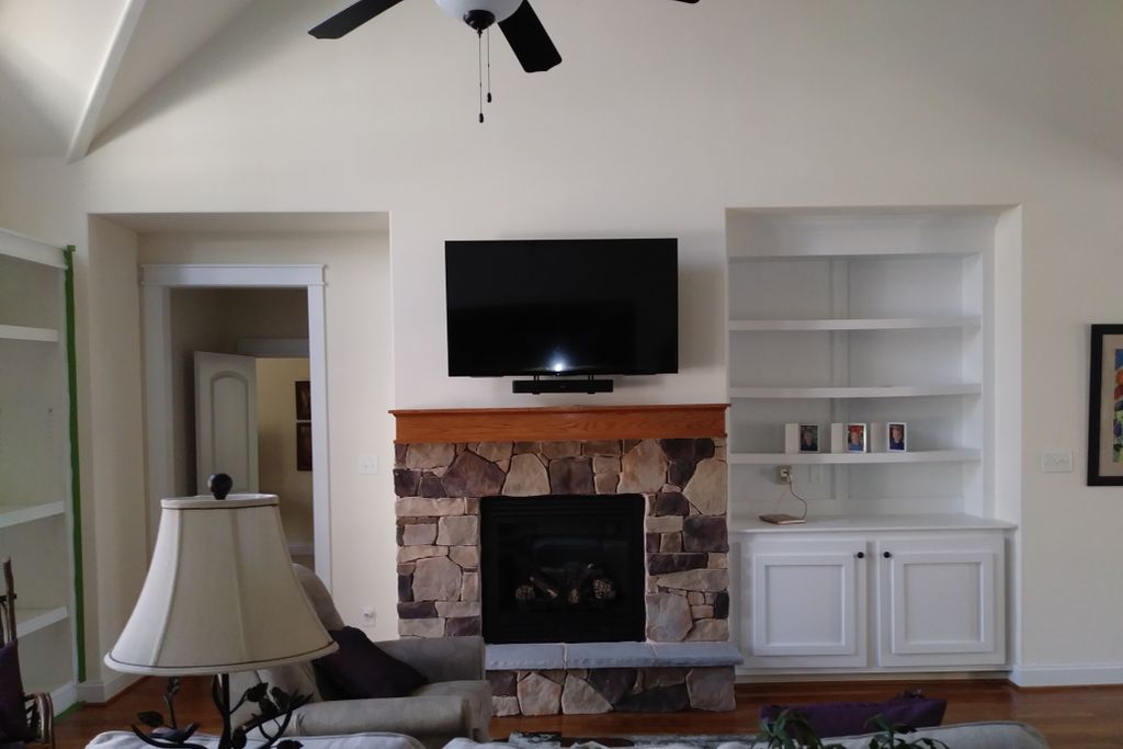 TV Mounting project from 2019