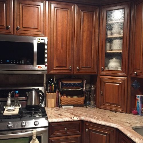 Matt transformed my kitchen down from the studs to