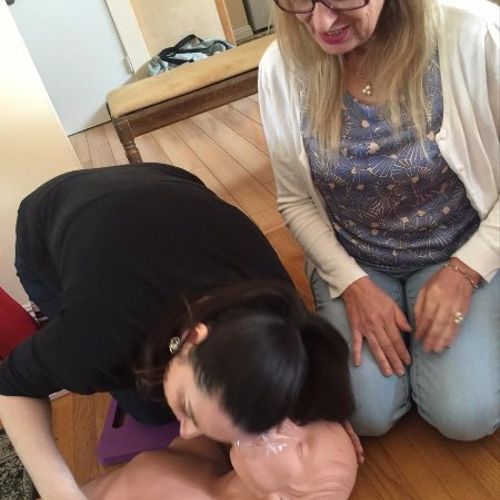 My mother and I signed up for a Life Spark CPR cla