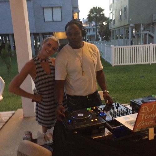 I highly recommend DJ Tony Cruz! He played at our 