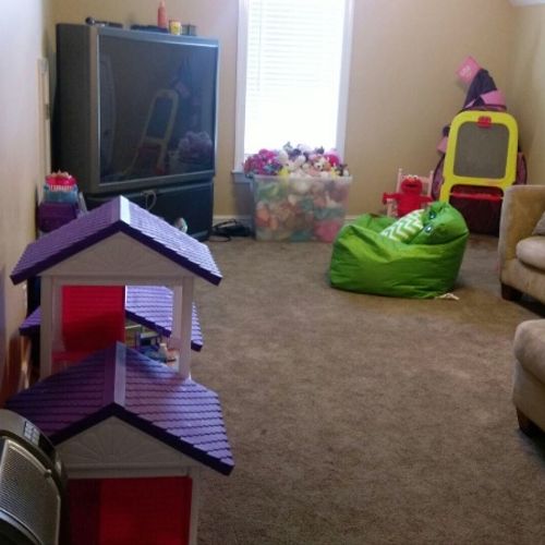 Janet organized 3 closets and our girls' playroom!