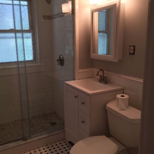 Paul and his team recently renovated our bathroom 