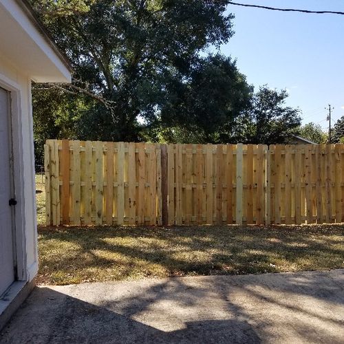 Craig was awesome. The fence install was even bett