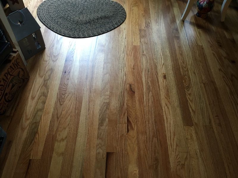 Our hardwood floors were worn out in certain areas