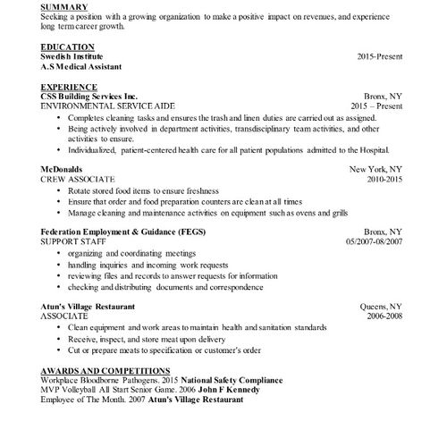 In my opinion, Manuel's Resume Services is great t