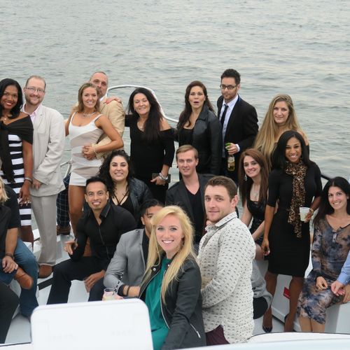 Our Yacht Party for 30 plus people was completed w