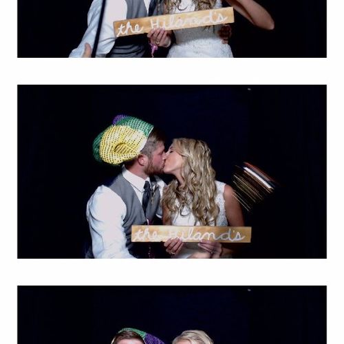 Everything with the photobooth at our wedding was 