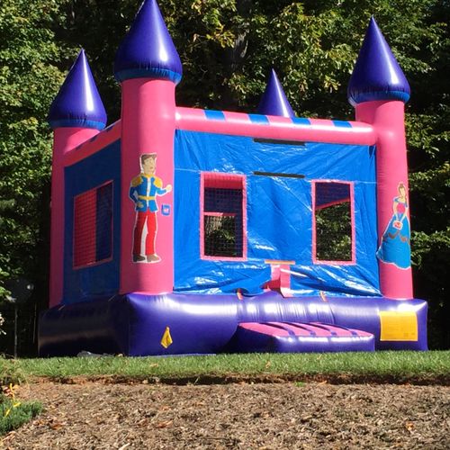 We rented the palace moonbounce for my daughter's 