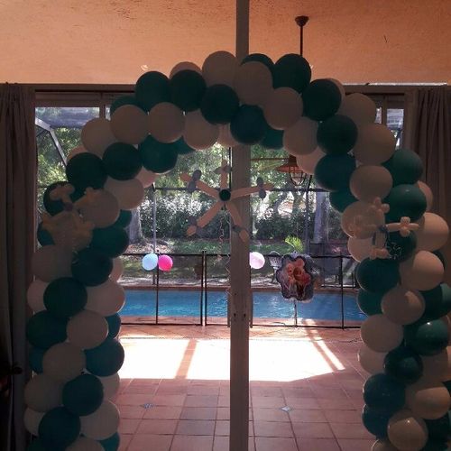 Absolutely Amazing!!! The balloon columns and arch