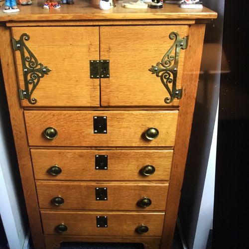 Great job on my father's 175 year old chest of dra