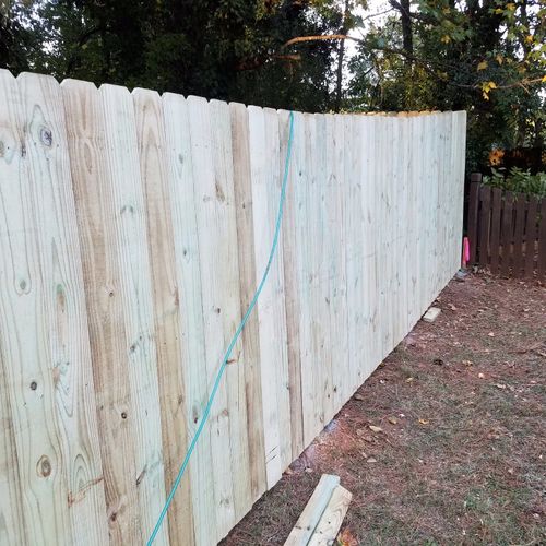 Same Day Fence did an excellent job installing my 